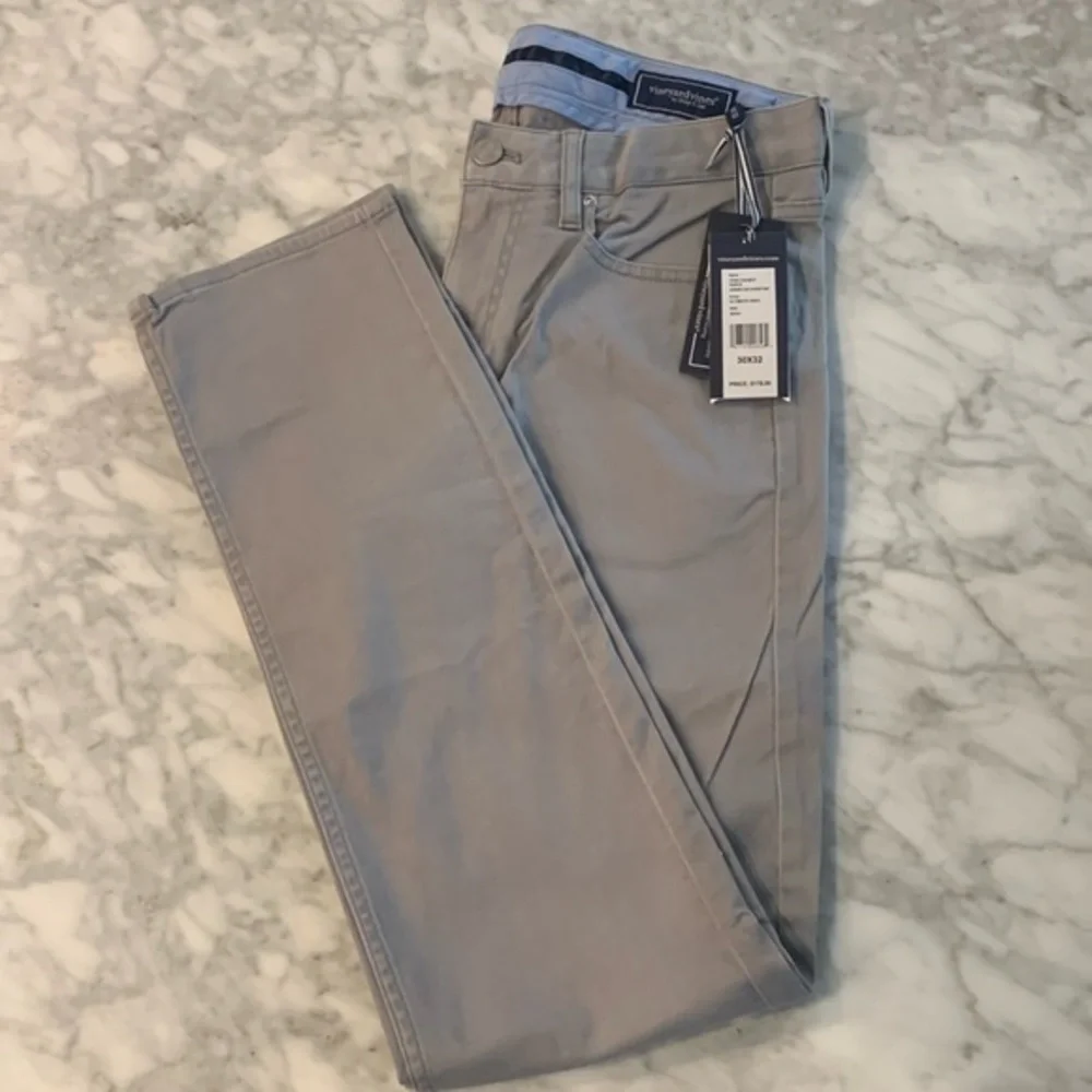 Vineyard Vines “leeward Luxe” 5 pocket pants, ultimate gray, 30x32, NWT